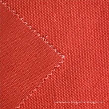 China Suppliers Canvas For Cloth Antistatic brick red 350GSM Canvas Fabric